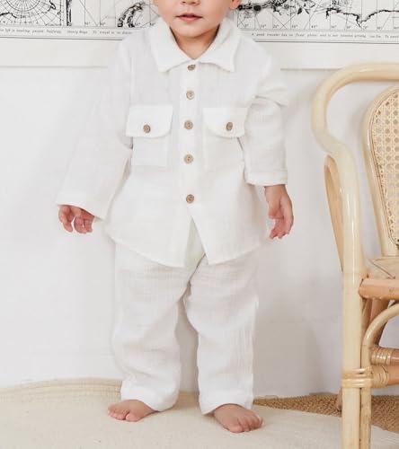Perfect Fit ToddlerBamboo Polo Set-Cotton Mutation for FallWinter Growth