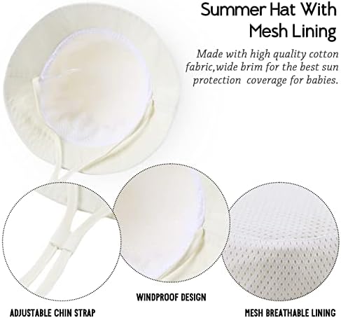 Adorable Cotton Baby Sun Hat For Kids