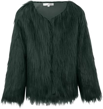Winter Child Faux Furry Kids Jacket