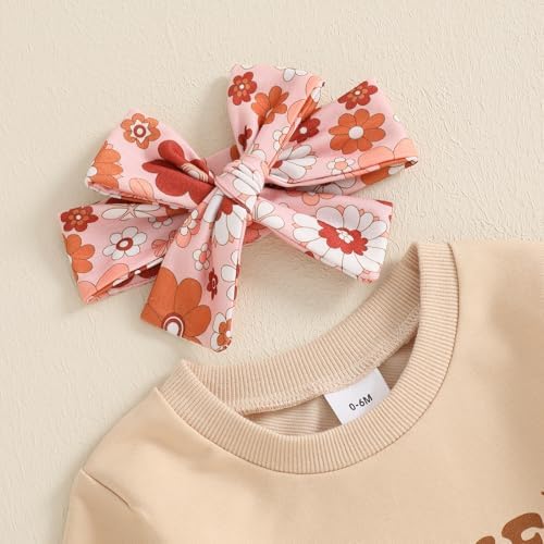Aunties Bestie Baby Clothes 3Pcs Survivor Set for Baby Girl
