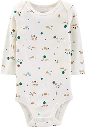Simple Joys by Carters Unisex Long-Sleeve Bodysuit for Babies