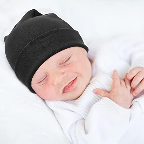 DRESHOW newborn and toddler childproof Baby Hats and Mittens Set - accents