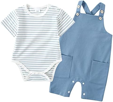 Infant Boys Summer Romper Set