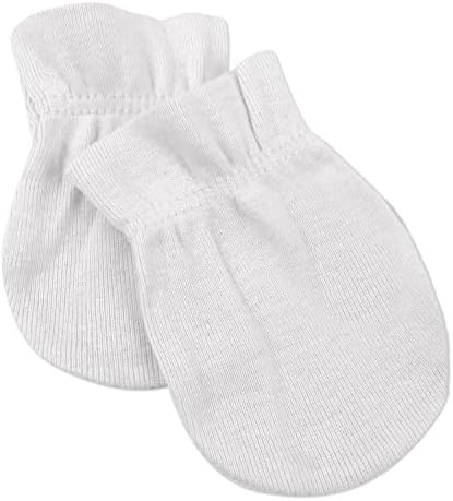 HonestBaby Organic Cotton Baby Mitts Set for Newborns
