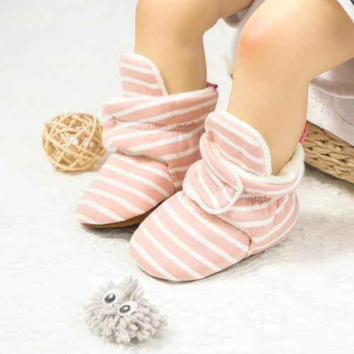 CENCIRILY Baby Unisex Slip-On Winter Booties
