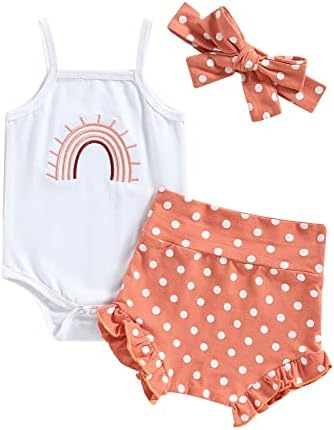 Rainbow Cotton Outfits for Babies