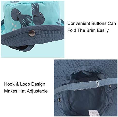 Adjustable Baby Sun Hat for Boys Girls UV Protection UPF 50