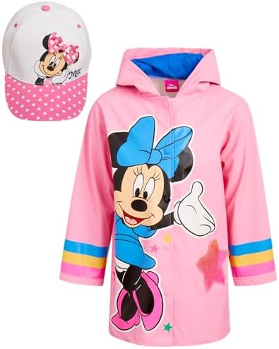 Disney Girls Raincoat - Perfect for Little Monsters