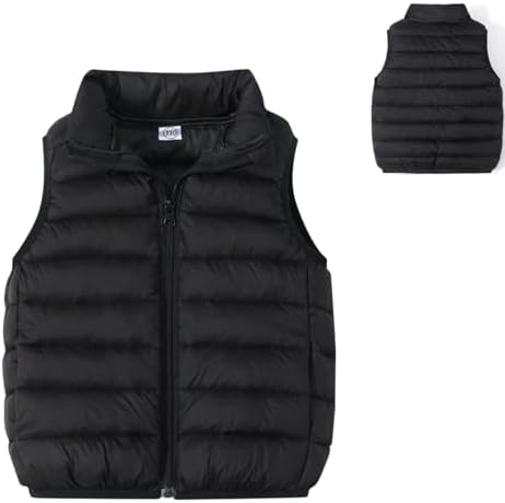RACIP Kids Puff Vest for AutumnWinter Quilted Down Jacket
