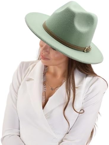 Mint Green Toddler Fedora Hat