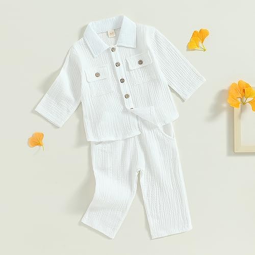 Perfect Fit ToddlerBamboo Polo Set-Cotton Mutation for FallWinter Growth