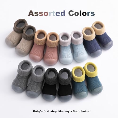 Warm and Non-Slip Socks for Toddler Shoes
