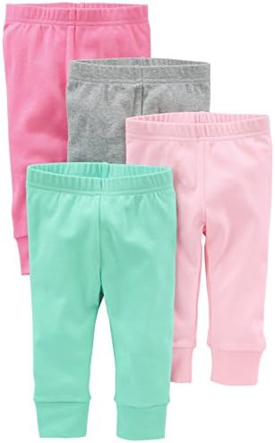 Simple Joys by Carters Baby Girls 4-Pack Pants
