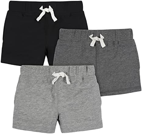Gerber Baby Boys Toddler 3-Pack Pull-On Knit Shorts