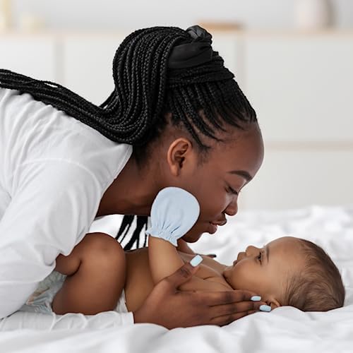 KiddyCare Hand Mittens No Scratch for Newborns 0-6 Months