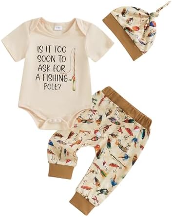 Amnnchya 10-in-1 Newborn Baby Boy Romper Set