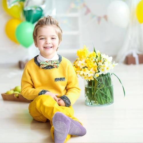 Tphon Toddler Girls Non-Slip Socks Anti Skid