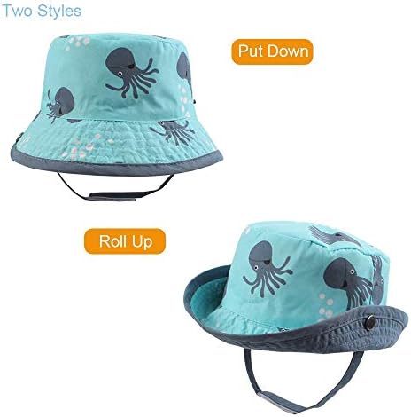 Adjustable Baby Sun Hat for Boys Girls UV Protection UPF 50