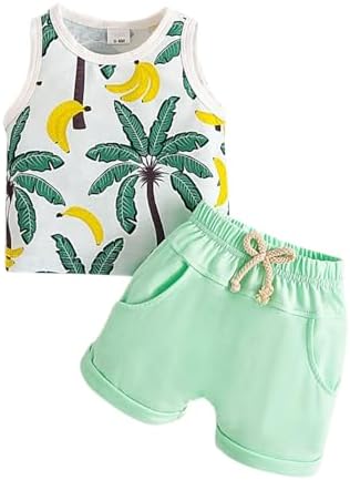 Perfect Toddler Boys Summer Coconut Beach Clothes