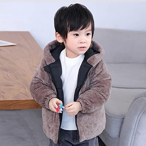 Zoo Animal Design Two-Sided Toddler Winter Jacket