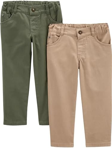 Simple Joy Twill Pants for Boys