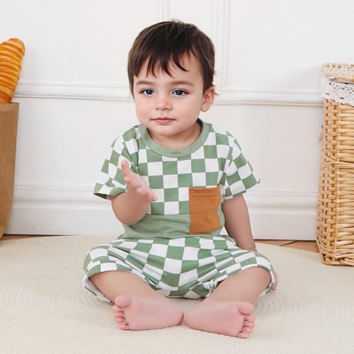 AllShope Adorable Toddler Boys Summer T-Shirt Set