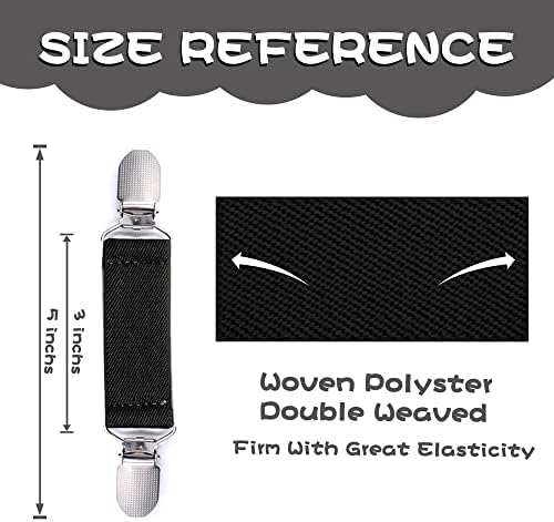 UTTPLL Stainless Steel Glove Clips for Kids Winter Mittens Clips