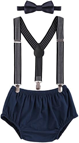 OBEEII 1st Birthday Suspenders