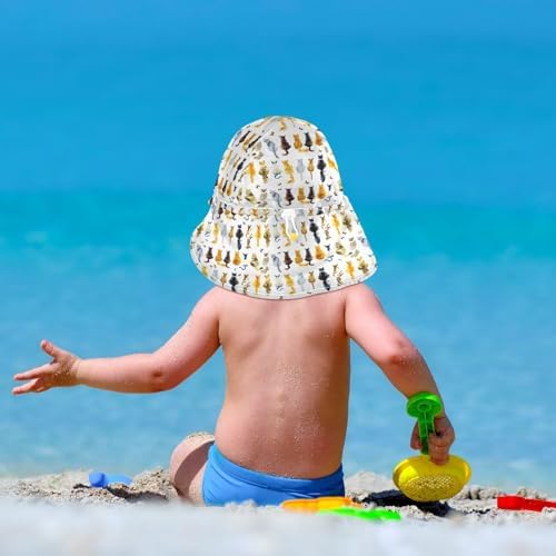 Perfect Sun Protection KLL Adjustable Baby Toddler Beach Hat UV Protection