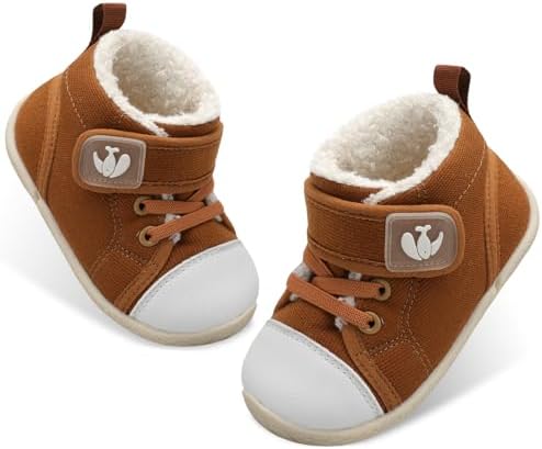 Warm Non-Slip Fleece Booties for Babies