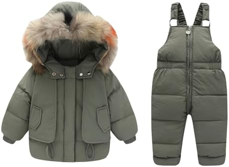 Thick and Warm Jumpsuit for Baby Girls
