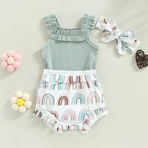 Cutie Summer Romper Set for Baby Girl