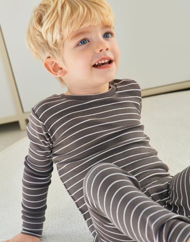 Moimoln Ribbed Stripe Pajamas