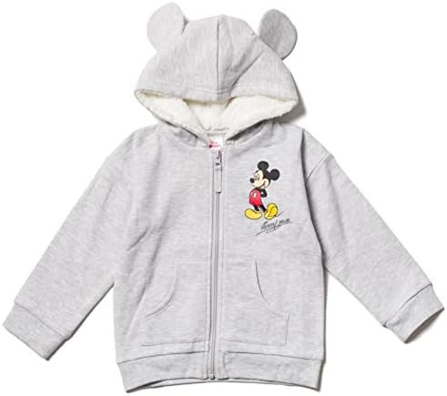 Mickey Mouse Simba Fleece Zip Up Hoodie Newborn Toddler