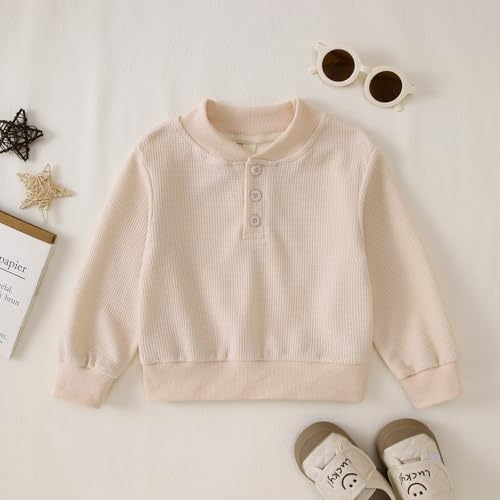 Perfect Friendship - Waffle Sweatshirt for Toddler Boys Girls