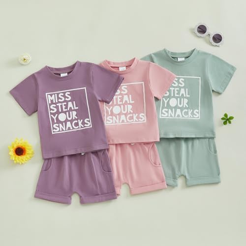 Cute Toddler Girl Summer Set