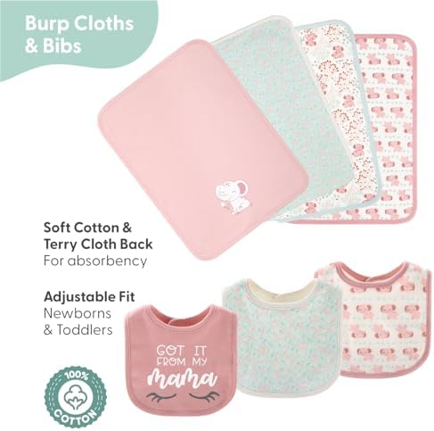 Perfect Layering Set for Little Girls - Floral Elephant Design