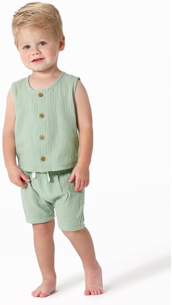 MABABY Toddler Boys Clothes Set