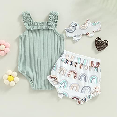 Cutie Summer Romper Set for Baby Girl