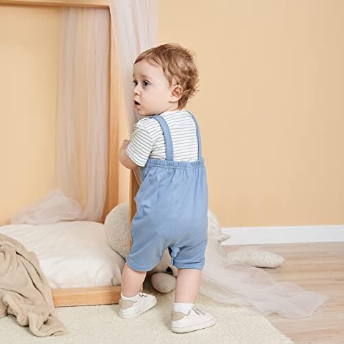 Infant Boys Summer Romper Set