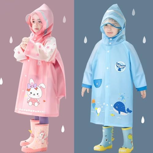 Bright Cute Kids Rain Coats for Boys Girls