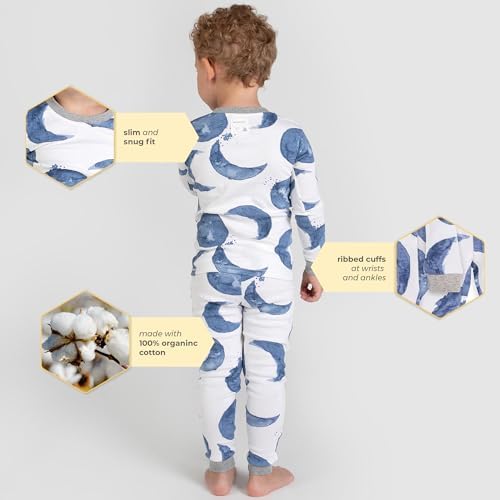 Burts Bees Organic Cotton Boys Pajama Set for Babies