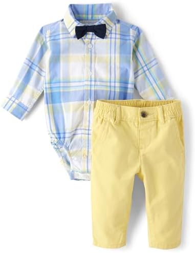 Adorable 2-Piece Baby Boy suit set by THE CHILDS PLACE