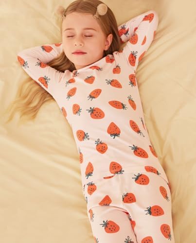 Bamboo Viscose Toddler Girls Pajama Sets