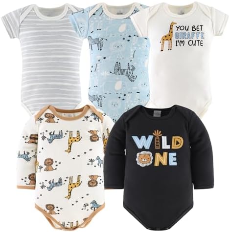 The Peanutshell Safari Layette Gift Set - 30 Piece Newborn to 9 Months