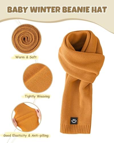 Warm Cozy 3-in-1 Baby Winter Set for Girls Boys