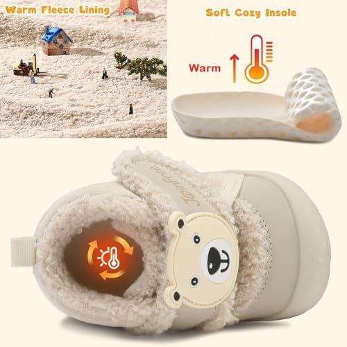 Warm Cozy Toddler Slippers House Shoes for Boys Girls Buy Now