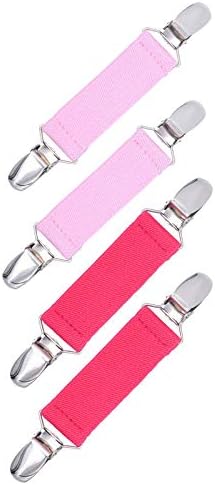 American Trends Elastic Mitten Clips - Stainless Steel Gloves for Kids