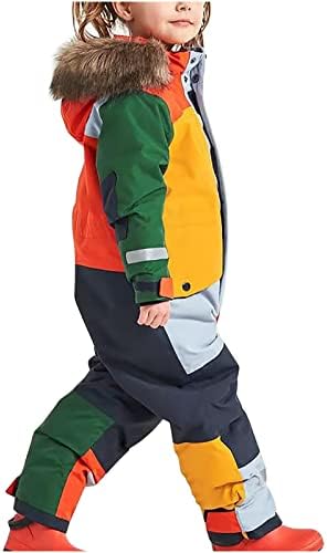 Waterproof Ski Suits for Kids Winter Ski Outfit Toddler Child Ski Jumpsuits
