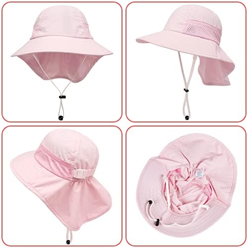 HONGTEYA Adjustable Toddler Sun Hat Upf 50